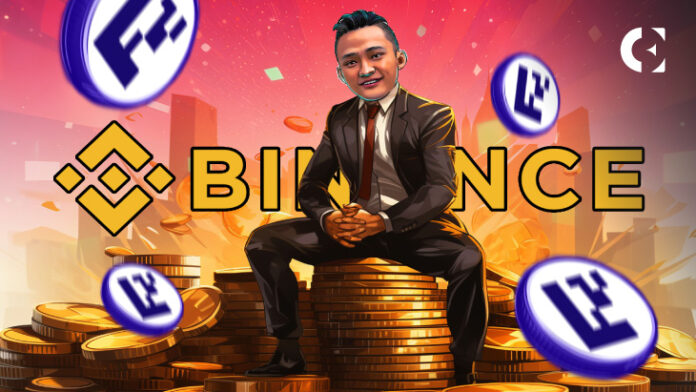 Justin Sun receives 3.62M EIGEN; Deposits in Binance at $3.89