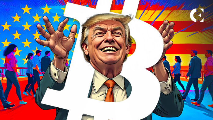 Michael Saylor’s poll identifies Donald Trump as the presidential candidate beneficial for Bitcoin.