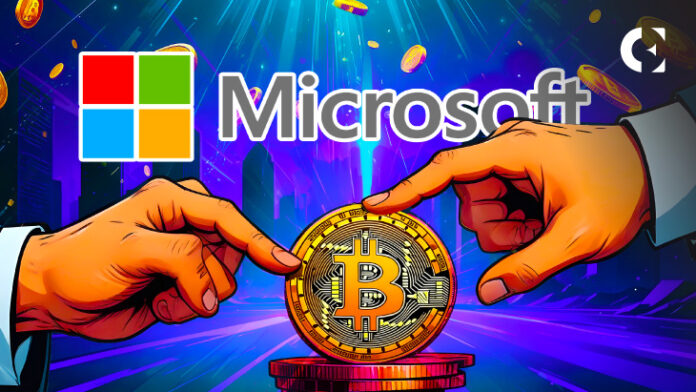 Microsoft Considers Bitcoin Investment Amid Shareholder Vote Uncertainty