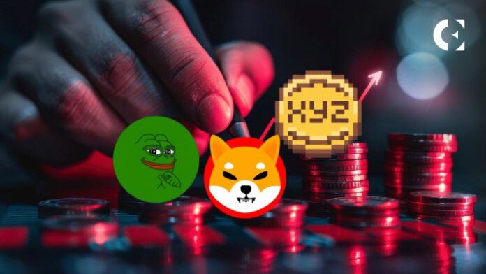 PEPE vs. Shiba Inu vs. XYZVerse: As melhores memecoins prontas para lucros de corrida de touros