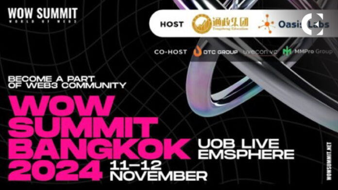 WOW Summit: Bangkok to Host the Defining Innovation Event of the Year, Shaping the Future of Blockchain, Web3, AI, Mobility, and FinTech