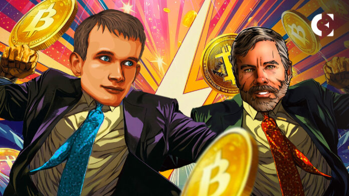 Saylor vs. Buterin Debate Erupts Over Bitcoin Self-Custody