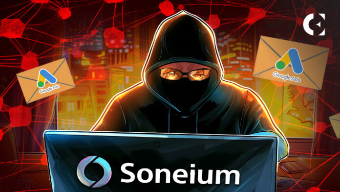 Sony's Soneium Blockchain Project Hit by Google Ad Phishing Scam