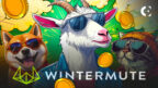 Wintermute Seeks to Takeover the Meme Coin Sector with GOAT Holdings