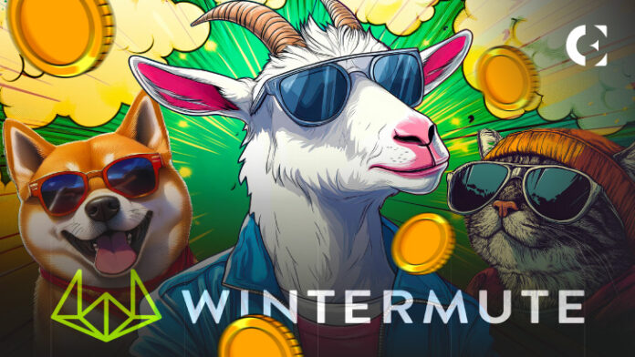 Wintermute Seeks to Takeover the Meme Coin Sector with GOAT Holdings