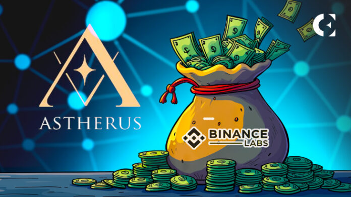 Binance Labs Invests in Astherus to Launch Modular Layer-1 for DeFi