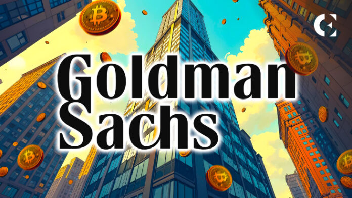 Goldman Sachs' Blockchain Spin-off A $10 Trillion Crypto Market Catalyst