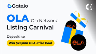 Gate.io Launches Ola Network (OLA) Incentive Event, Offering a $20,000 Prize Pool