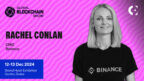 Binance CMO Rachel Conlan to Join Fireside at Global Blockchain Show in Dubai