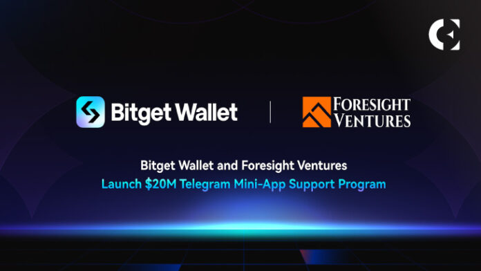 Bitget Wallet Launches $20M Telegram Mini-App Support Program with Foresight Ventures