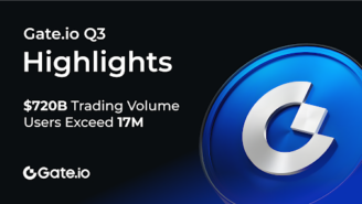 Gate.io Shatters Records in Total Trading Volume in Q3 2024, with Its User Base Surpassing 17 Million