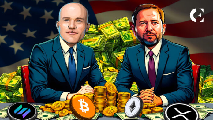 Coinbase, Ripple CEOs Gain Profits With Pro-Crypto Election Victory