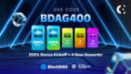 BlockDAG’s ‘BDAG400’ Promo Code: A Chance to Boost BDAG Holdings! More on Cardano (ADA) Price & Tron Price Prediction