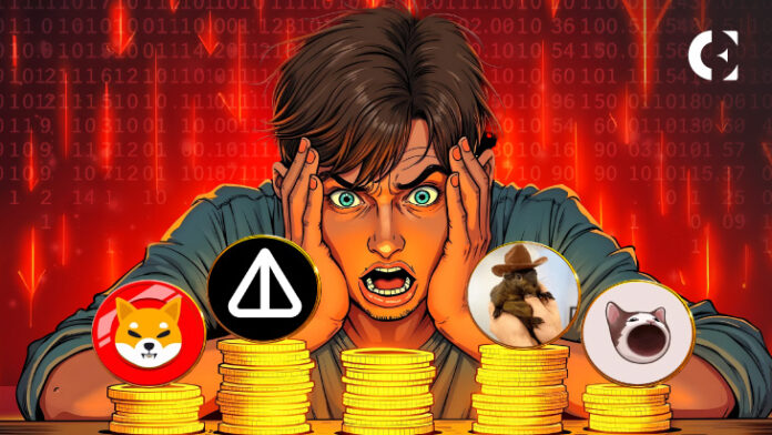 Top Memecoins Face Significant Losses Since ATH Organic Communities Outperform Corporate Tokens