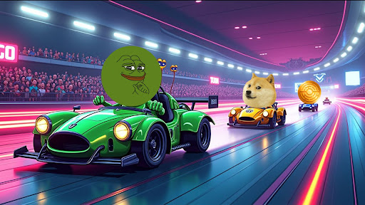 Race to 1 USDT: Which Coin Will Challenge PEPE and DOGE in This Competition?