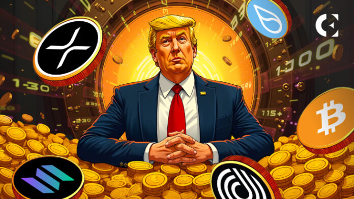 Analyst Predicts XRP, Solana in Trump’s Bitcoin Reserve Plan