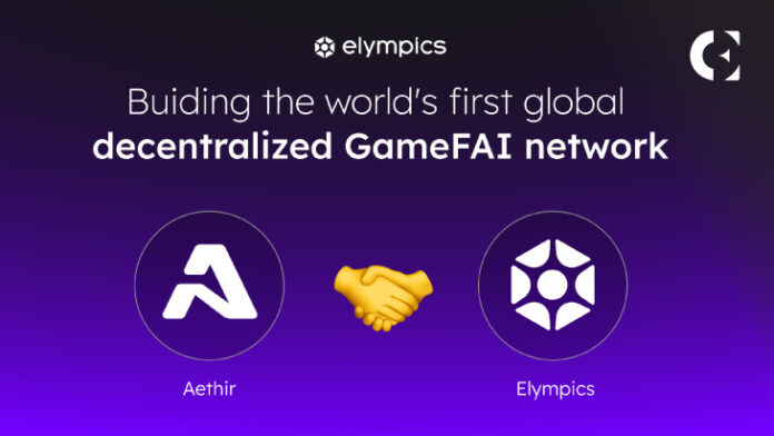 Elympics & Aethir  Launch the World’s First Global Decentralized Network