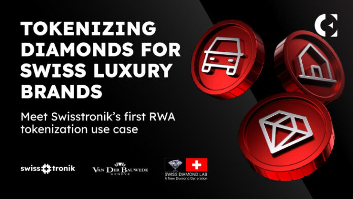 Swisstronik Tokenizes Diamonds for Swiss Luxury Brands – The Future of RWA Tokenization is Here