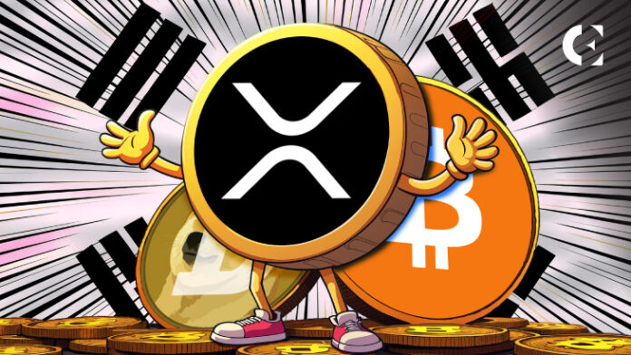 XRP Dominates South Korean Exchanges, Signaling Potential Price Rebound