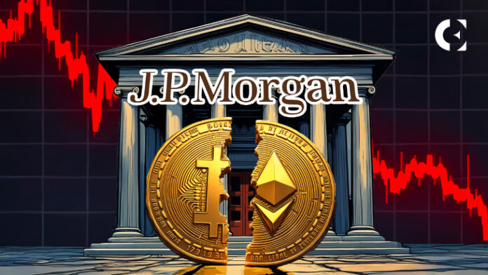 JPMorgan Warns of Crypto Market Downturn as Bitcoin & Ether Demand Drops: Report