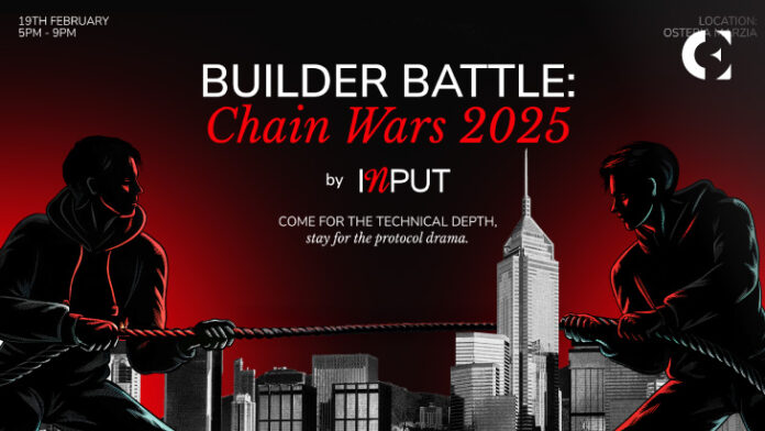 INPUT Comms To Host ‘Builder Battle: Chain Wars 2025’ at Consensus Hong Kong, Fuel Industry-Defining Debates