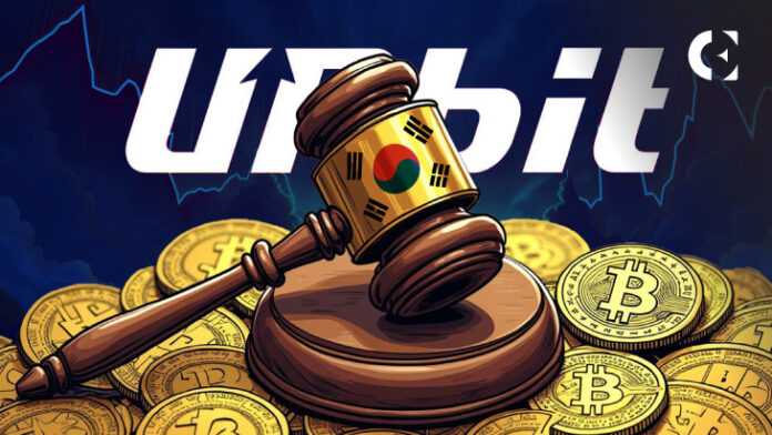 Upbit Faces S. Korea Sanctions Over AML Lapses