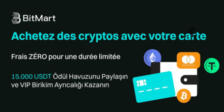 BitMart Introduit le Paiement par Carte de Crédit/Débit pour l’Achat de Crypto avec Zéro Frais et des Récompenses Exclusives