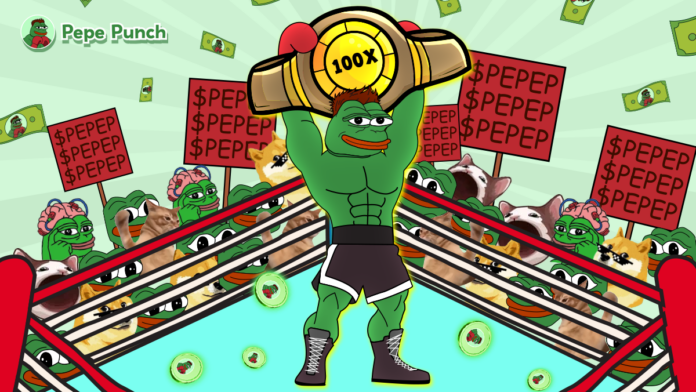 Pepe Punch is throwing punches in the crypto market, with experts calling it as the next meme coin with 100x potential, sparking major FOMO.