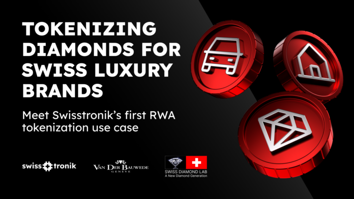 Swisstronik Tokenizes Diamonds for Swiss Luxury Brands – The Future of RWA Tokenization is Here