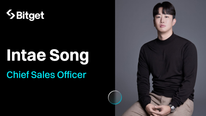 Bitget Appoints Intae Song as the Chief Sales Officer to Drive New Growth Opportunities