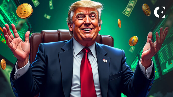 Trump Bullish on Economy; Crypto Gains, Hayes Warns of Crash