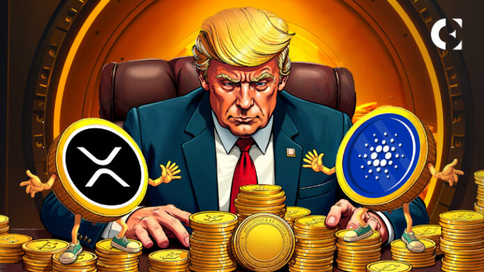 Trump’s Crypto Reserve Pick Mends Rift Between Ripple, Cardano