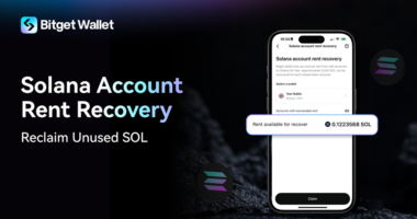 Bitget Wallet Launches Solana Rent Recovery for Users to Reclaim Unused SOL