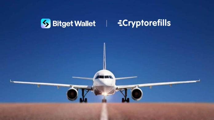 Bitget Wallet Partners with Cryptorefills to Enable Crypto Travel Payments in 180 Countries