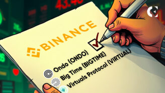 Trading Live for ONDO, BIGTIME, VIRTUAL on Binance Spot