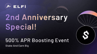 ELFi Protocol Marks 2-Year Milestone with $1.6B in Volume and Launches 500% APR Liquidity Event