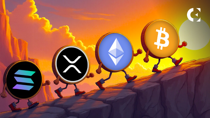 Bitcoin (BTC) Climbs As Trade Tensions Ease; Ethereum XRP Solana (SOL) Poised For Major Price Breakouts.