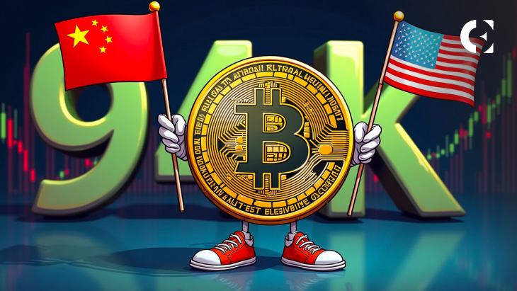 Bitcoin’s $94K Drop Tied to U.S.–China Gridlock and Geopolitical Hesitation