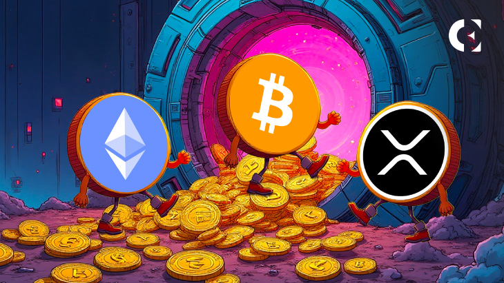 Digital Asset Investment Product Inflows Hit Record High Levels Per CoinShares Report Bitcoin ETH Lead XRP Sees Outflow.