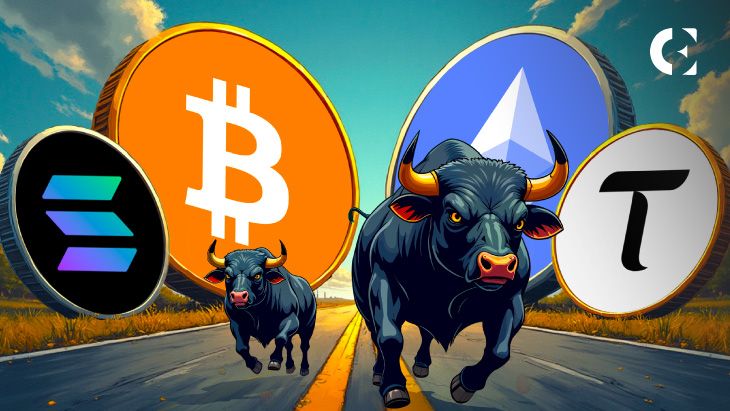 Crypto Price Today: BTC, ETH, SOL, and TAO Rally After Weekend Dip
