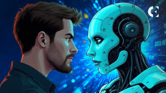 CoinGecko Crypto x AI Survey results on crypto user views on AI identification versus willingness to use Proof of Personhood (PoP) systems.
