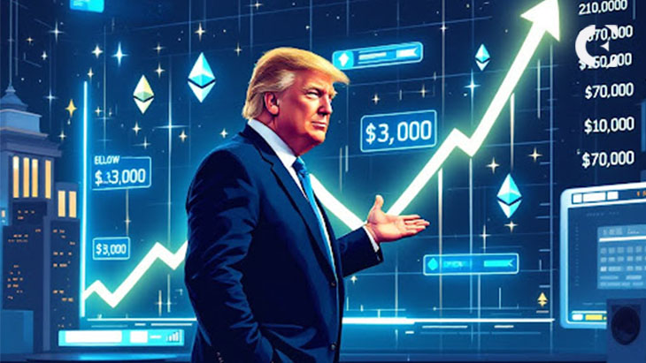 Donald Trump Says The Market Is Going To Go Higher As Institutions Accumulate Ethereum Below $3,000