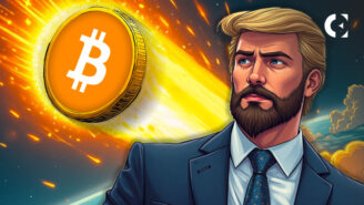 Eric Trump speaking at Bitcoin2025 conference about massive global Bitcoin (BTC) adoption by institutions, governments, impacting price & scarcity.