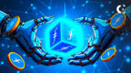 Filecoin (FIL) token integrated by leading AI projects (SingularityNET) for secure decentralized Web3 data storage; FIL price chart.
