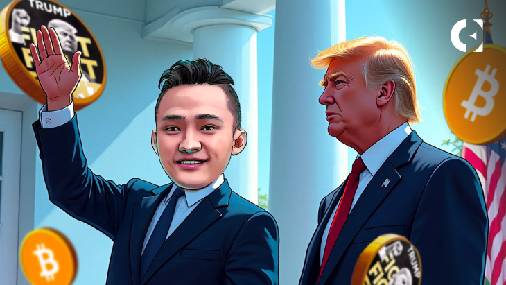 Justin Sun Rejects Bribery Claims After TRUMP Memecoin Gala With Trump