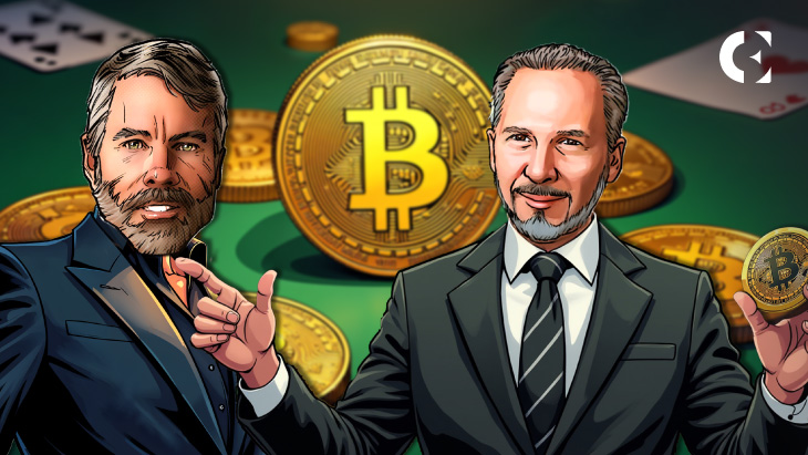 Peter Schiff Admits Bitcoin Has a Use; As a Hedge Against Saylor’s Strategy