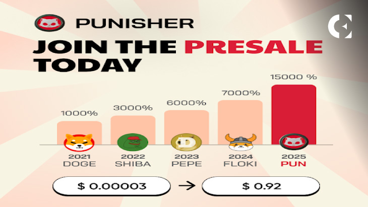 Dogecoin Made Millionaires in 2021. Punisher Coin Might Do It Again in 2025 – Stage 1 Ending Soon
