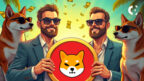 SHIB Shiba Inu price chart showing April 2025 gain that minted new millionaires.