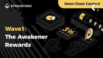 StakeStone (STO) price chart displaying >100% rally to new highs after Binance debut, with RSI indicator showing overbought conditions.