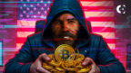 Michael Saylor with Strategy Inc. logo and Bitcoin (BTC) symbols, representing corporate Bitcoin accumulation via capital markets strategy.